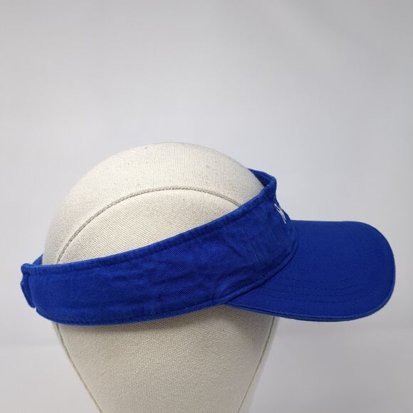 Riss Lake Riptides Sun Visor Hat Blue One Size Adjustable Embroidered Sportsman - Picture 4 of 8